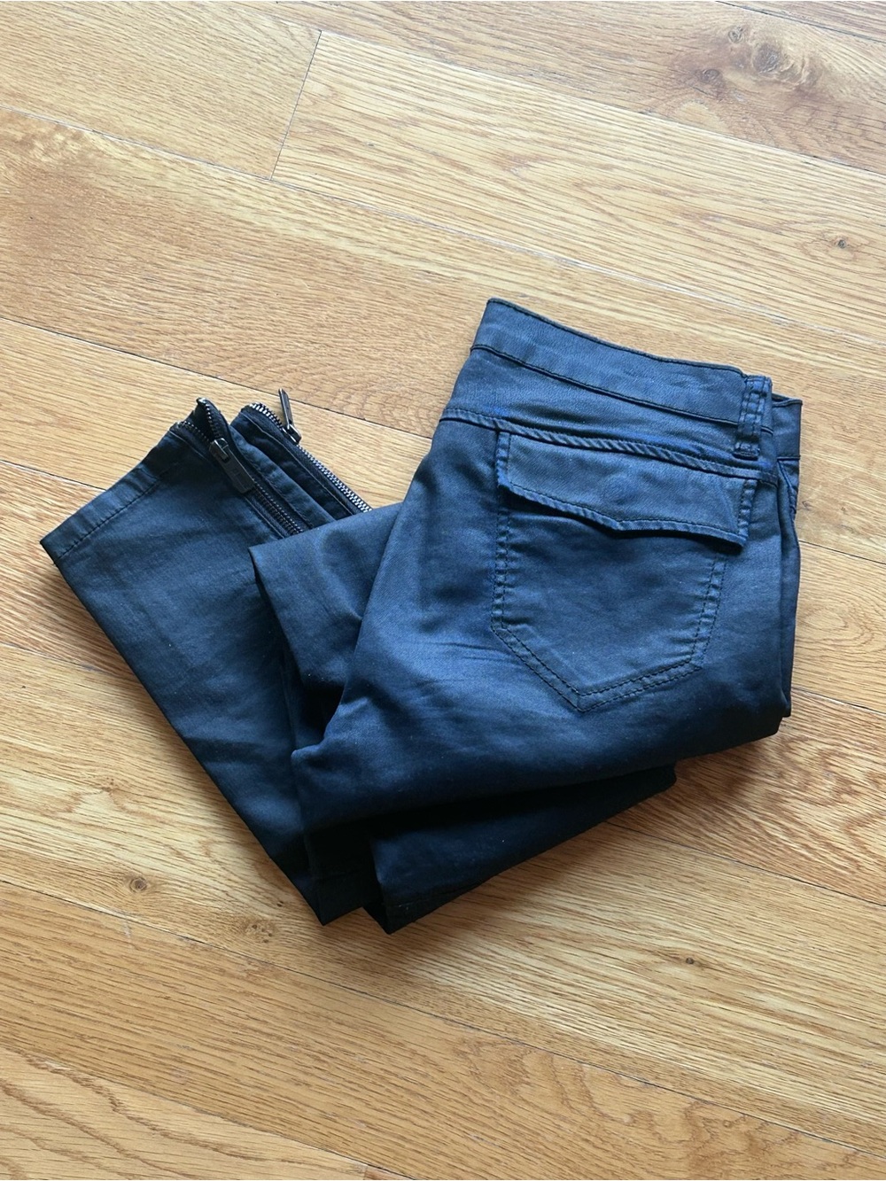 Jeans by Buffalo Black Moto/Cargo Skinny Pants